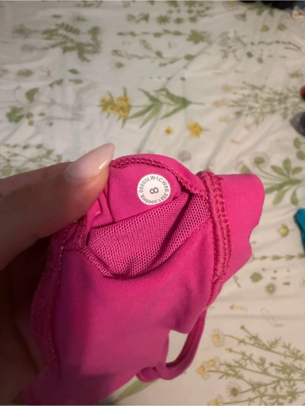 lululemon athletica Pink Crop Tank Top